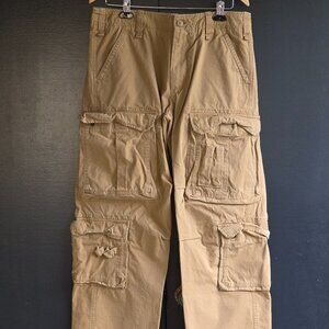 Eddie Bauer tan cargo Pants Outdoor Mens 36x34 work